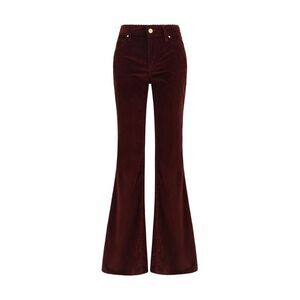 Jacob Cohen Bordeaux Cotton Flared Women's Jeans